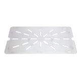 Vogue Clear Polycarbonate GN Drainer Plate - 1/1