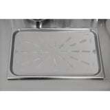 Vogue Clear Polycarbonate GN Drainer Plate - 1/1