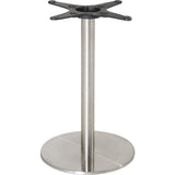 Bolero St/St Table Base Round ? 430x720mm