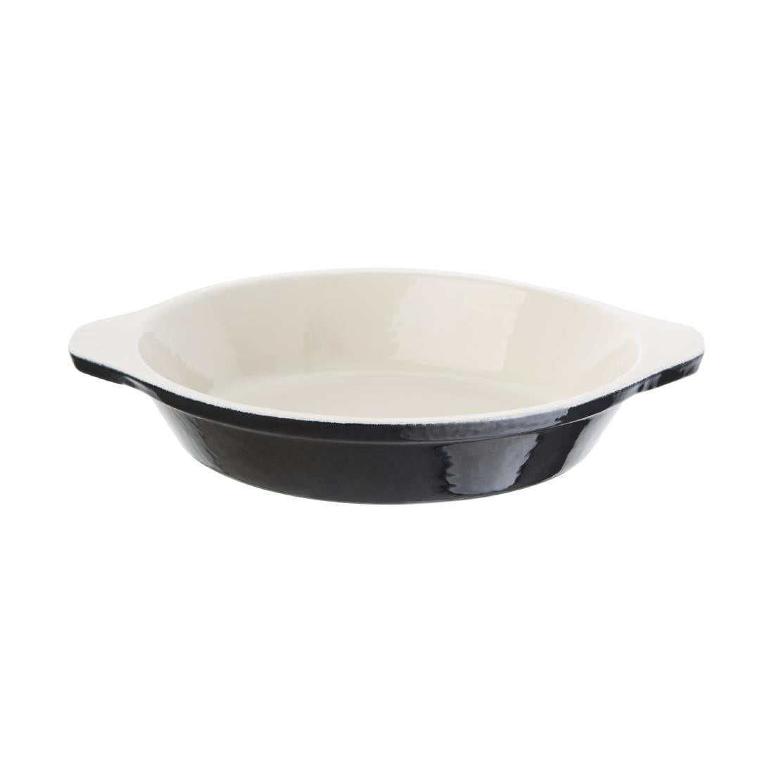 Vogue Round Gratin Black - 750ml 25fl oz