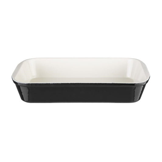 Vogue Roasting Dish Black - 65x355x220mm 2 1/2x14x8 1/2"