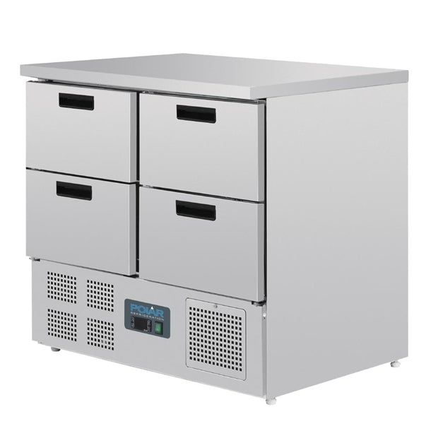 Polar G-Series 4 Drawer Counter Fridge 240Ltr