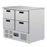 Polar G-Series 4 Drawer Counter Fridge 240Ltr
