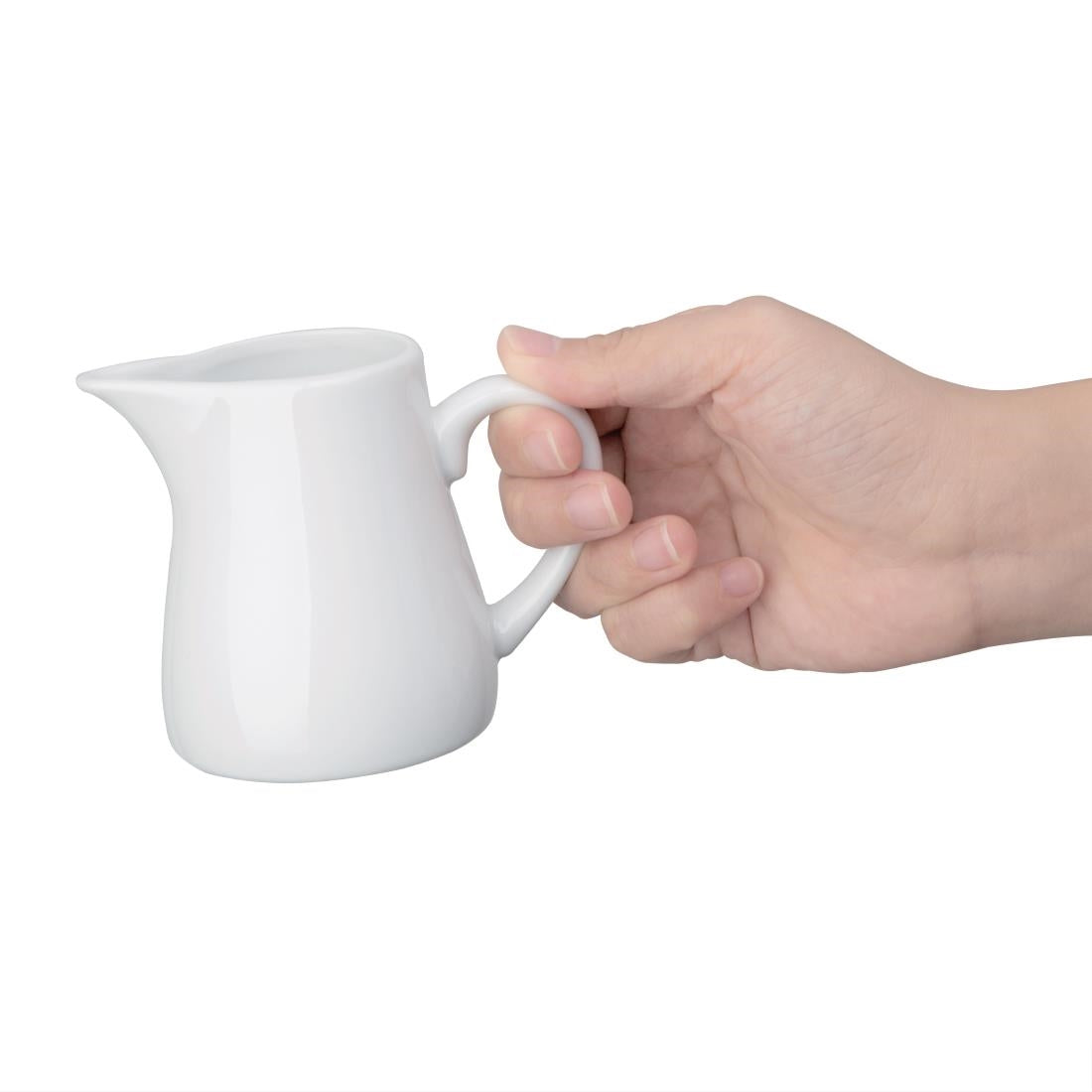 Olympia Whiteware Jug - 6oz (Box 6)