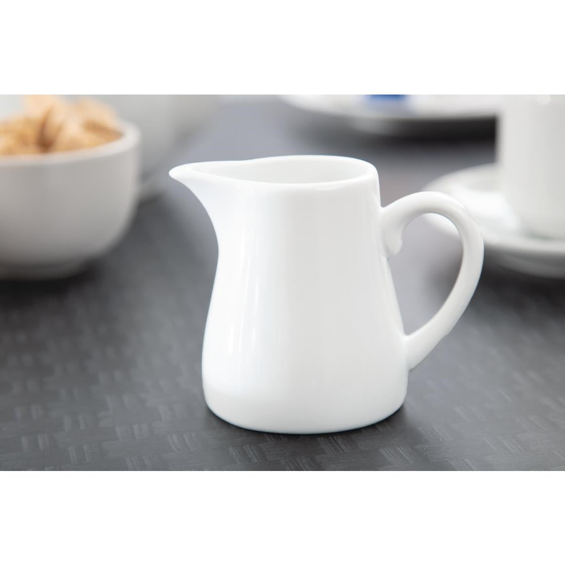 Olympia Whiteware Jug - 6oz (Box 6)