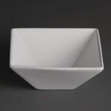 Olympia Whiteware Square Bowl - 170mm 6 3/4" (Box 12)