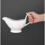 Olympia Whiteware Gravy Boat - 340ml 12oz (Box 6)