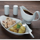 Olympia Whiteware Gravy Boat - 340ml 12oz (Box 6)