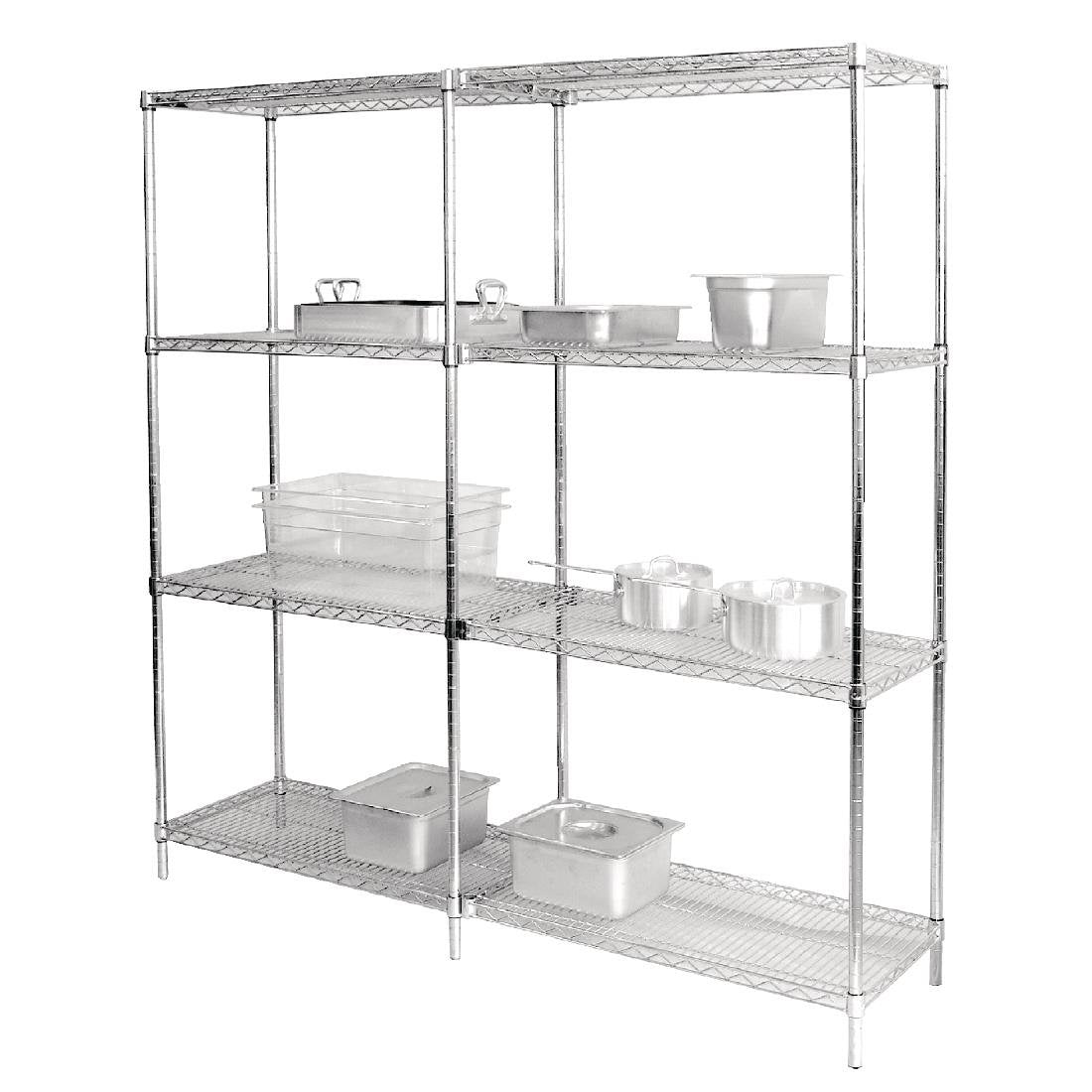 Vogue Wire Shelves (Pack 2) - 610x1525mm 24x60"