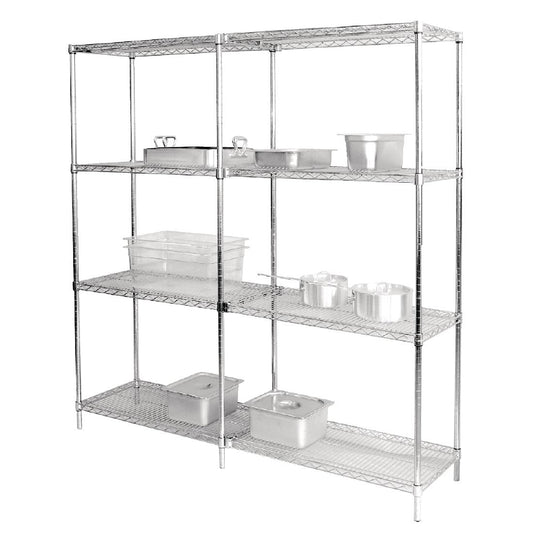 Vogue Wire Shelves (Pack 2) - 457x1220mm 18x48"