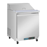 Polar U-Series Single Door Mega Top Preperation Counter