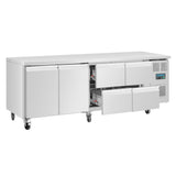 Polar U-Series Counter 4 Drawers & 2 Door