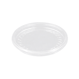 PakMax 117mm PET Deli Container Flat Lid - FL-117C-PET-LID