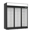2NDs: Thermaster Black Upright Three Glass Door Freezer - LG-1563DF-NSW2183