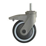 Modular System 5" TPR Braked Castor for PCU Vented Shelf - PCU-BC