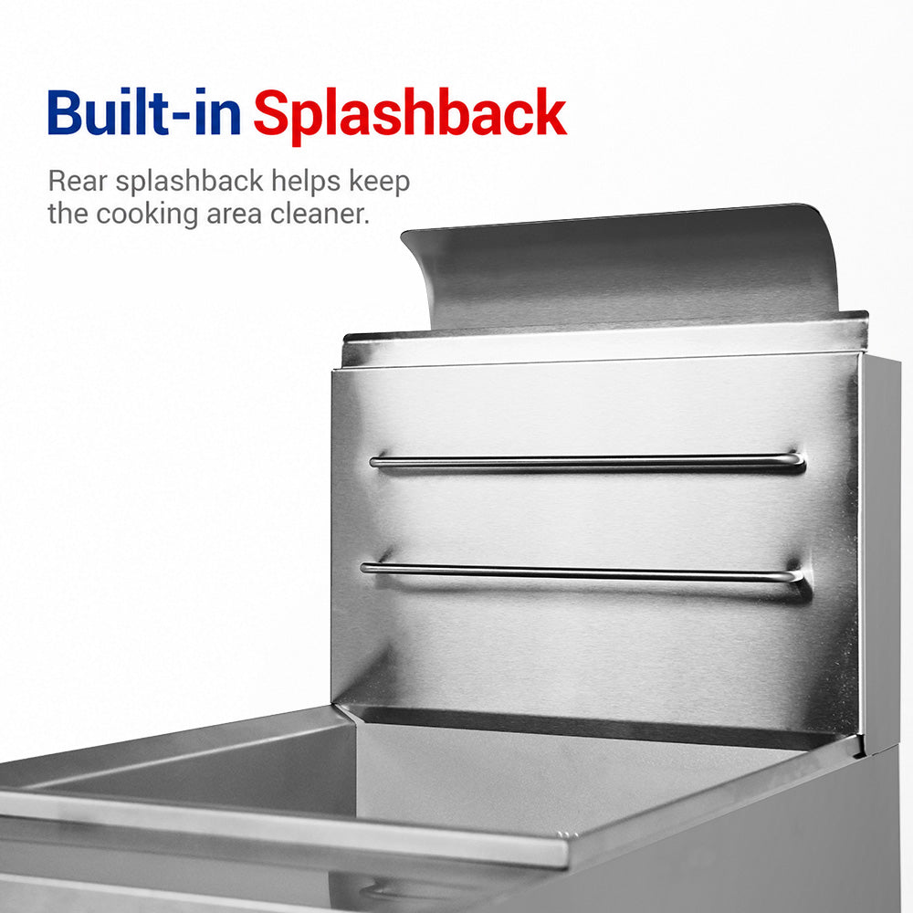 Gasmax V Pan LPG Deep Fryer - VP122LPG