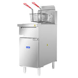 VP122 V Pan Natural Gas Deep Fryer