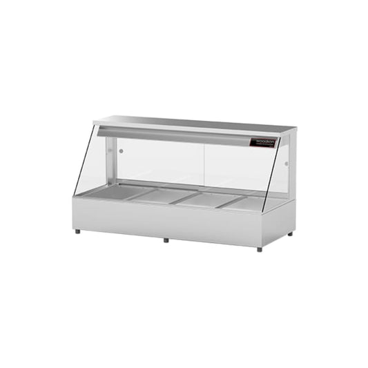 Woodson 4 Module Straight Hot Food Display W.HFS24