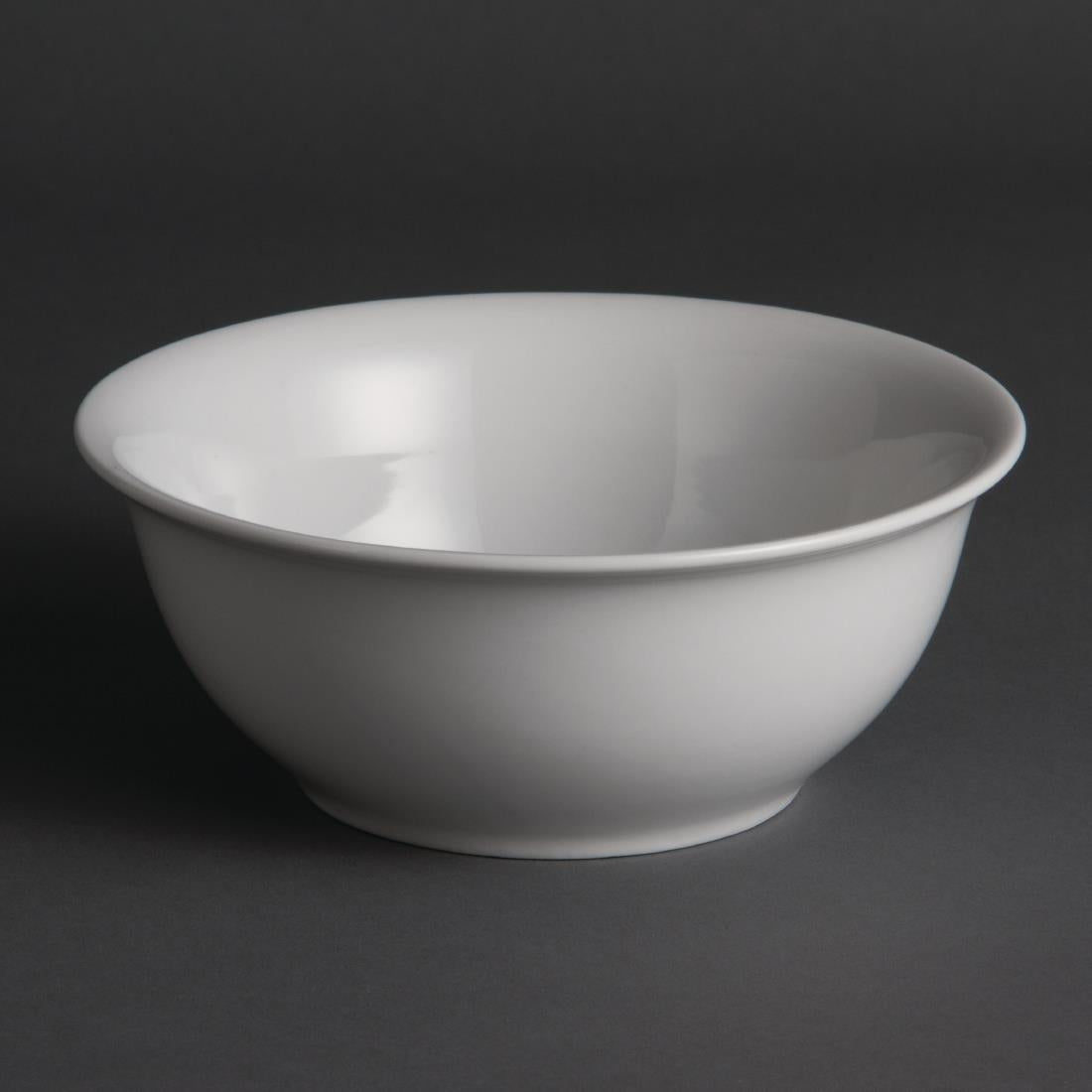 Olympia Whiteware Salad Bowl - 175mm 6.75" (Box 6)