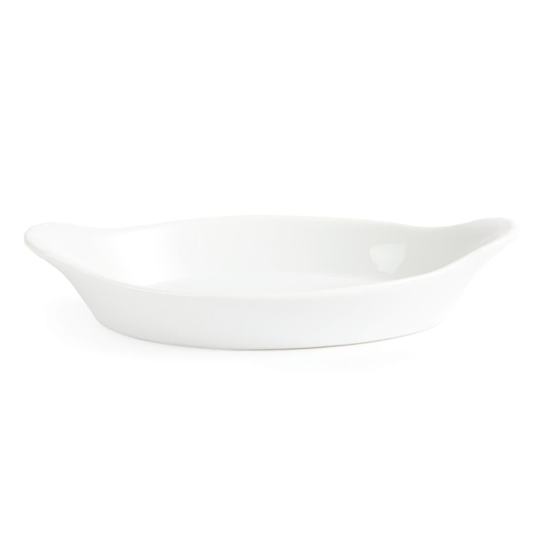 Olympia Whiteware Oval Eared Dish - 53Hx289Wx166mmD (Box 6)