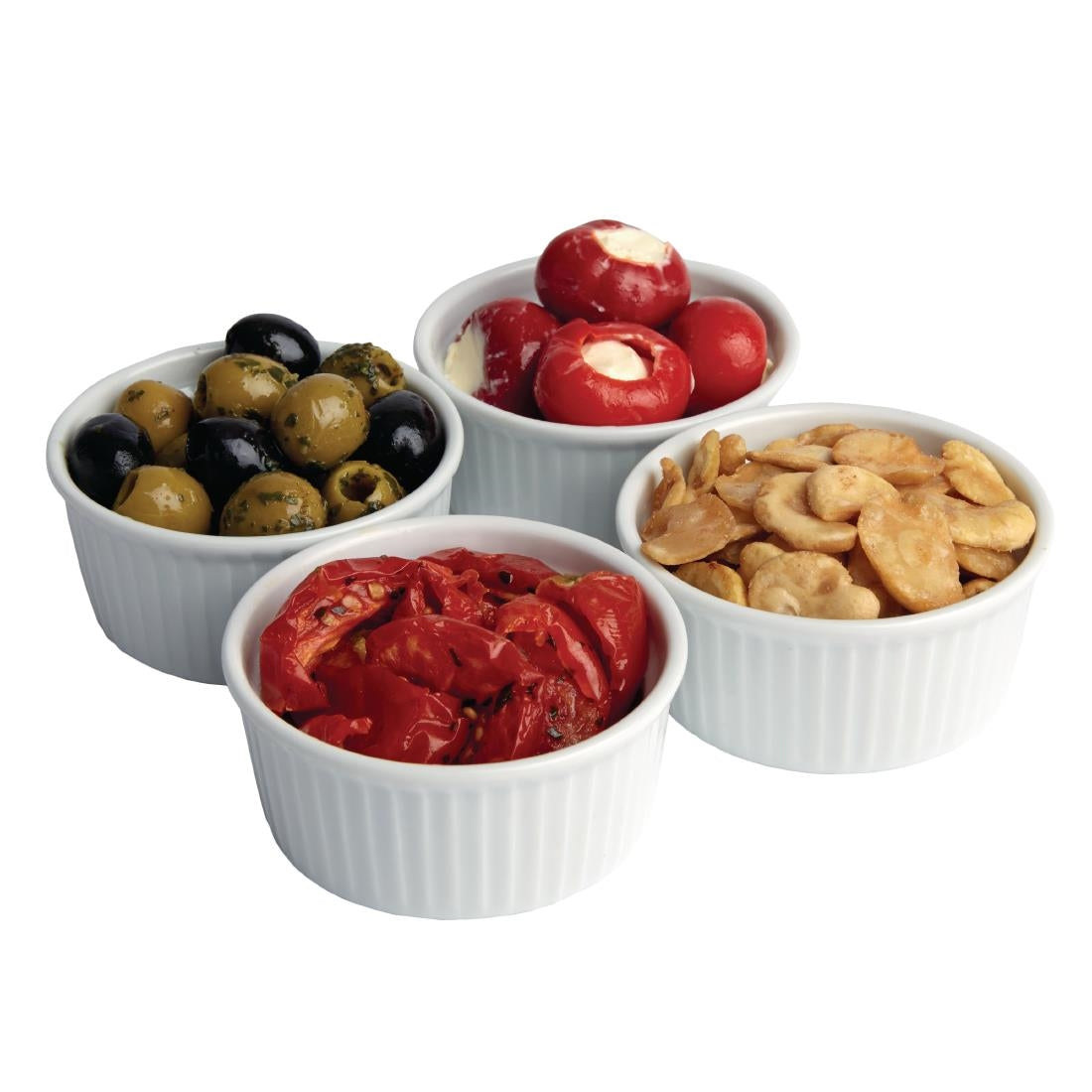 Olympia Whiteware Ramekin - 80mm 3 1/4" 90ml 3oz (Box 12)