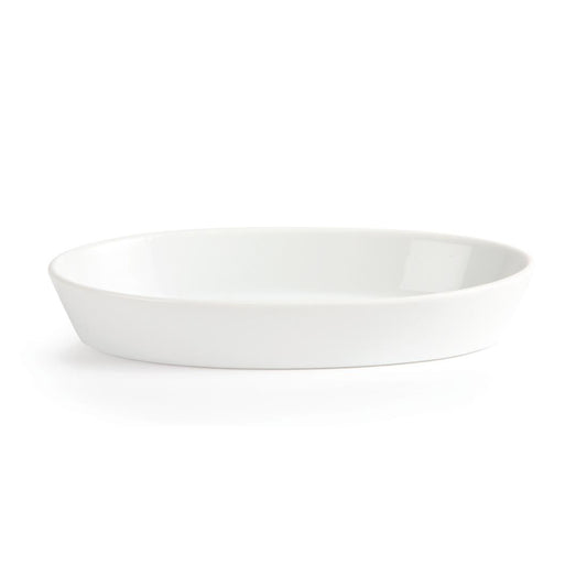 Olympia Whiteware Oval Sole Dish - 31Hx197Wx110mmD (Box 6)