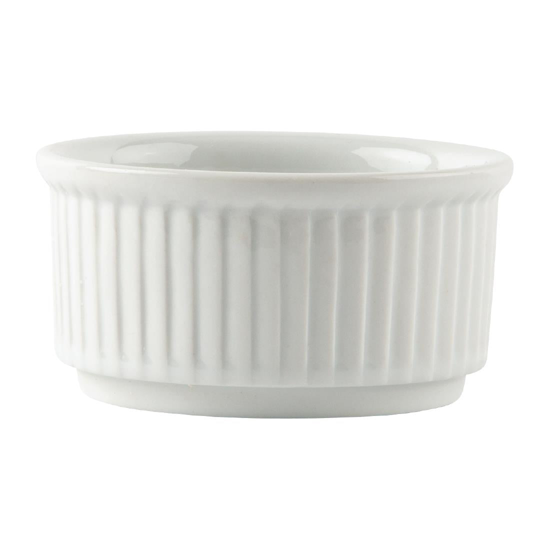 Olympia Whiteware Stacking Ramekin - 8.5cm 3 1/4" (Box 12)