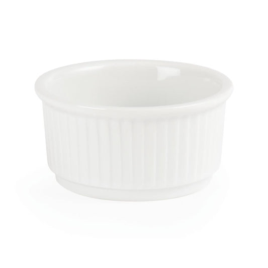 Olympia Whiteware Stacking Ramekin - 8.5cm 3 1/4" (Box 12)