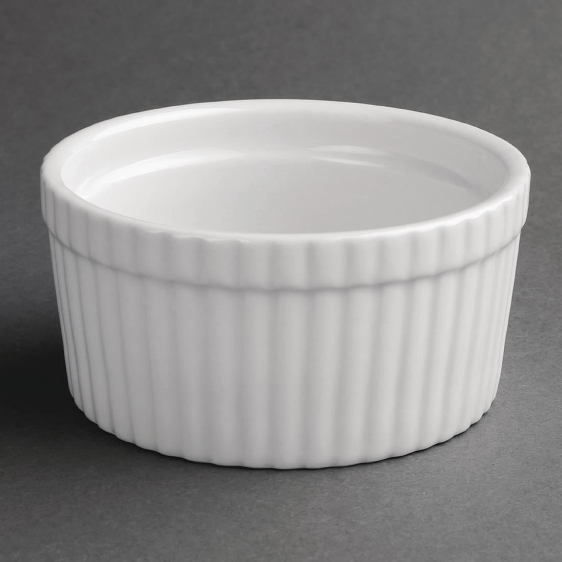 Olympia Whiteware Souffle Dish - 105mm 4" (Box 6)