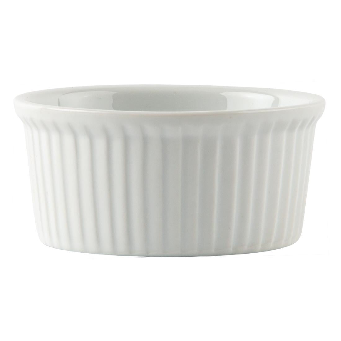 Olympia Whiteware Ramekin - 85mm 3 1/2" (Box 12)