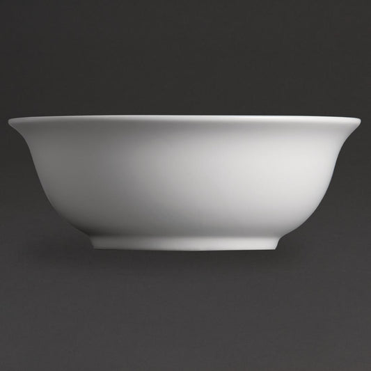 Olympia Whiteware Salad Bowl - 235mm 9 1/4" (Box 6)