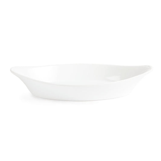 Olympia Whiteware Oval Eared Dish - 400ml 49x262x141mm (Box 6)