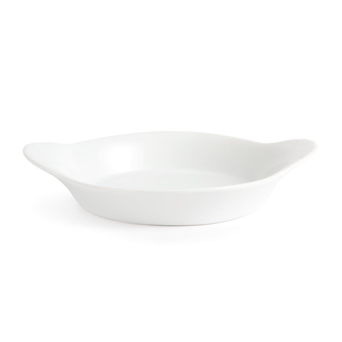 Olympia Whiteware Round Eared Dish - 40x192x151mm (Box 6)