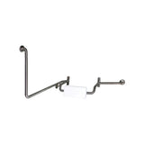 Back Rests with Integrated Grab Rail Right Hand (90 Degrees) WA-BRGR-90RH