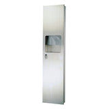 Paper Towel Dispenser With Waste Receptacle WA-PTDWR1-R