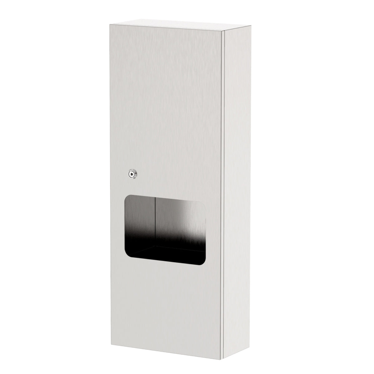 Paper Towel Dispenser With Waste Receptacle WA-PTDWR2-R