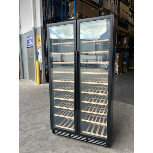 2NDs: Thermaster Dual Zone Two Door Premium Wine Cooler - WB-218B-QLD130