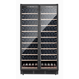 2NDs: Thermaster Dual Zone Two Door Premium Wine Cooler - WB-218B-QLD130