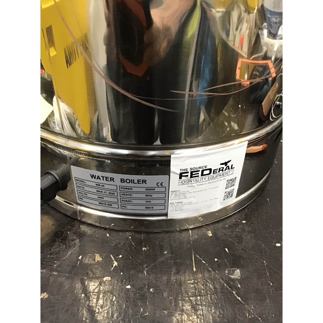 2NDs: Benchstar 30L Hot Water Urn - WB-30-NSW2053