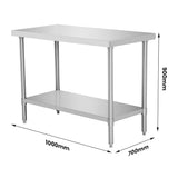 WB7-1000/A Stainless Steel Workbench