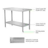 WB6-1200/A Stainless Steel Workbench