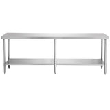 Modular System Stainless Steel Workbench - WB6-2400/A