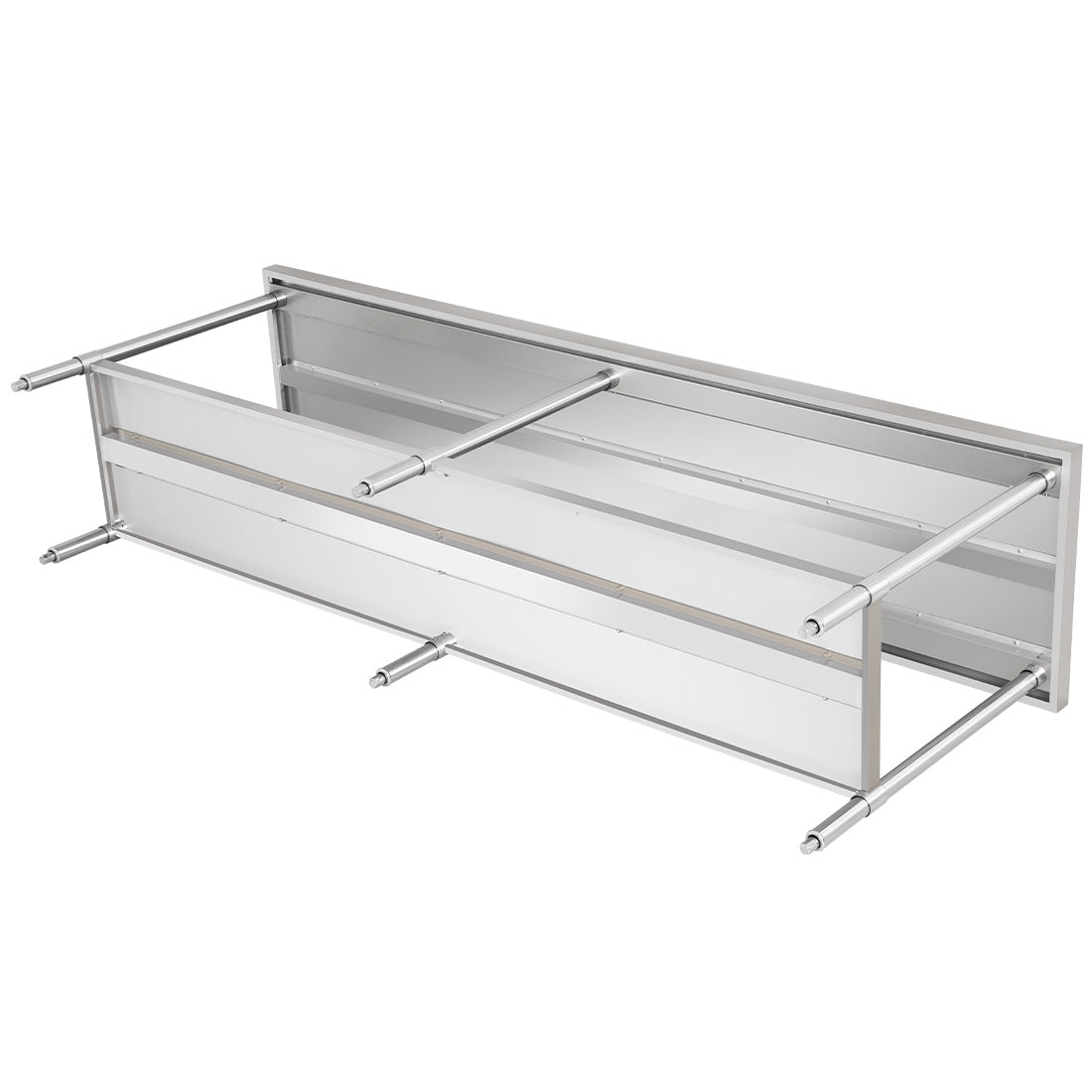 Modular System Stainless Steel Workbench - WB6-2400/A