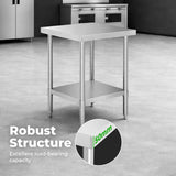 WB6-0600/A Stainless Steel Workbench