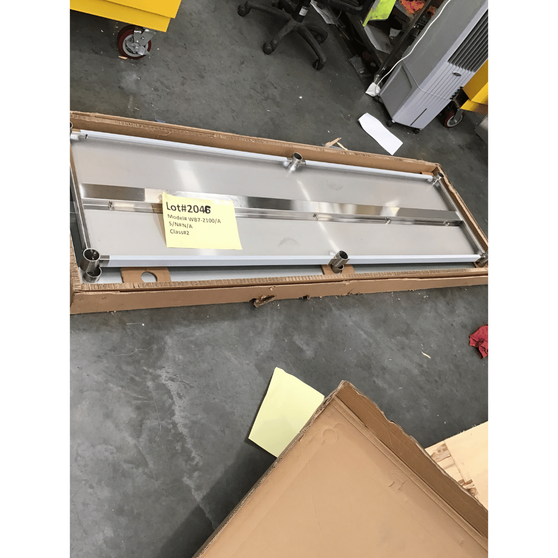 2NDs: Modular System Stainless Steel Workbench - WB7-2100/A-NSW2046