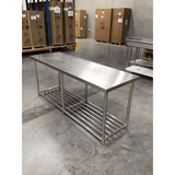 2NDs: Modular System Stainless Steel Workbench + Pot Undershelf - WB7-2100/A-SA8-Aug