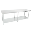 2NDs: Modular System Stainless Steel Workbench + Pot Undershelf - WB7-2100/A-SA8-Aug