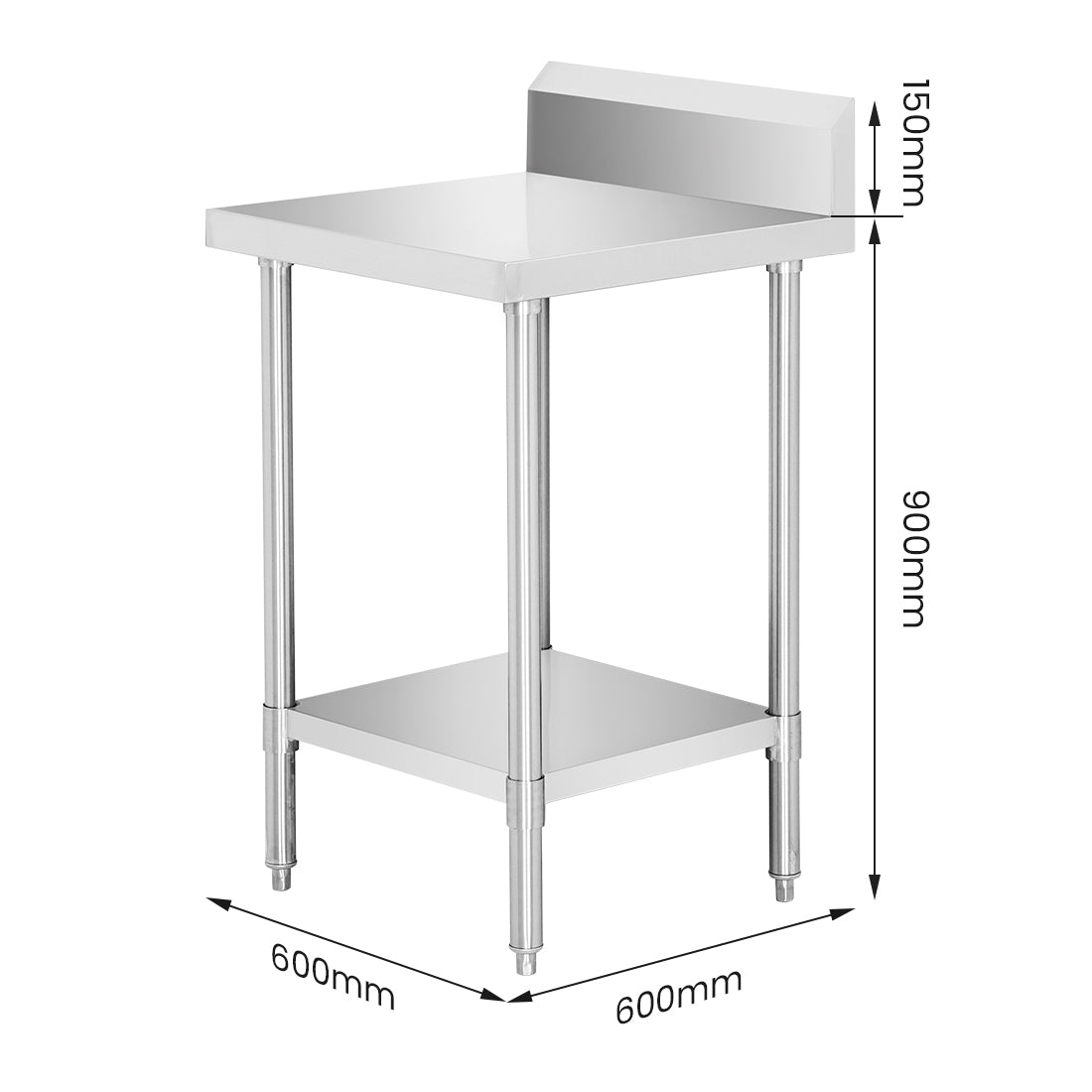 WBB6-0600/A Workbench with Splashback