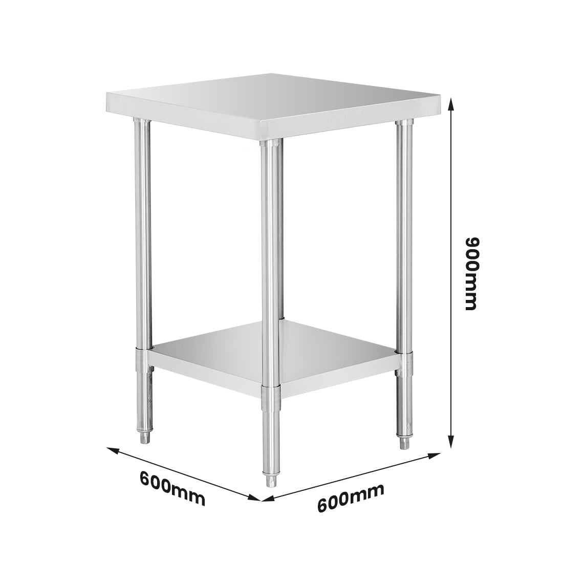 WB6-0600/A Stainless Steel Workbench