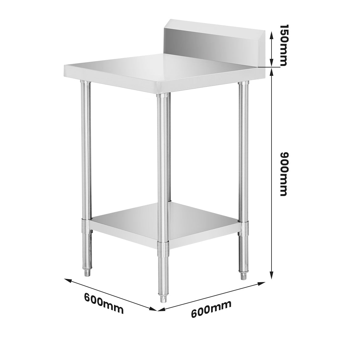 WBB6-0600/A Workbench with Splashback
